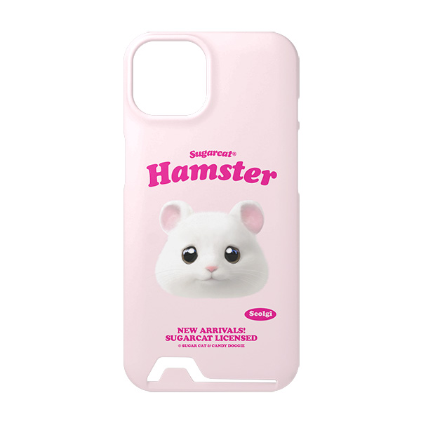 Seolgi the Hamster TypeFace Under Card Hard Case