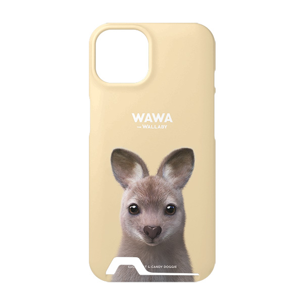 Wawa the Wallaby Under Card Hard Case