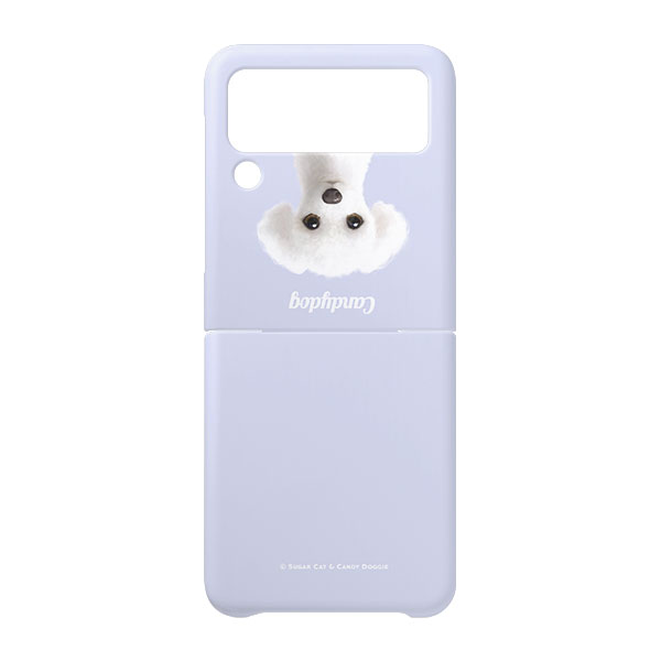 Siri the White Poodle Simple Hard Case for ZFLIP series