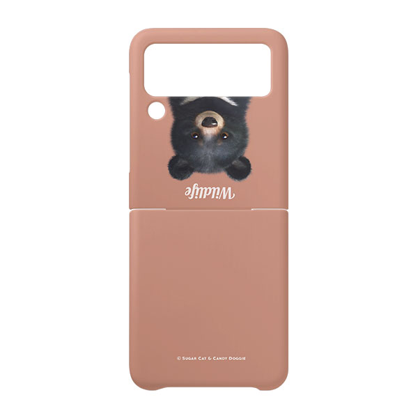 Bandal the Aisan Black Bear Simple Hard Case for ZFLIP series