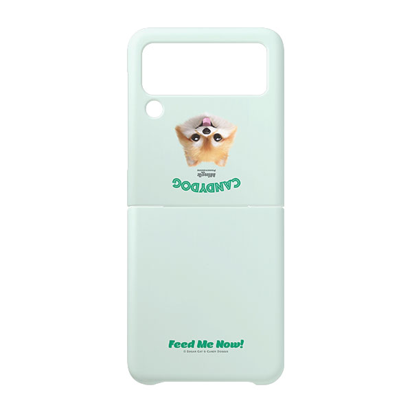 Mingk the Pomeranian Feed Me Hard Case for ZFLIP series
