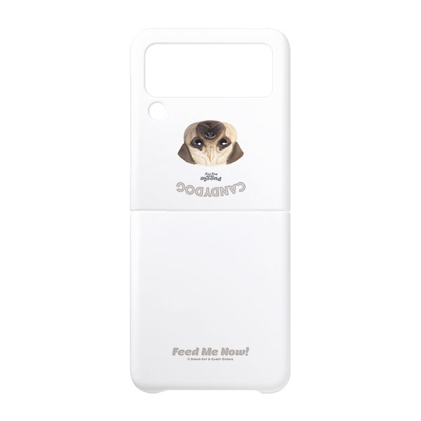 Puggie the Pug Dog Feed Me Hard Case for ZFLIP series