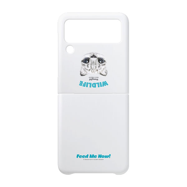 Yungki the Snow Leopard Feed Me Hard Case for ZFLIP series