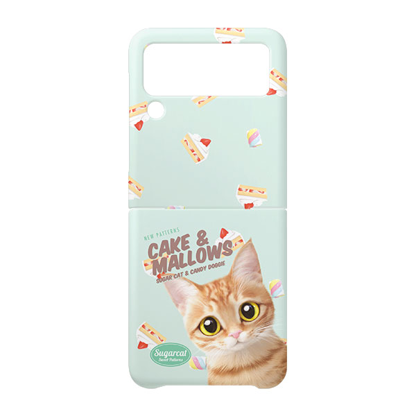 Ssol’s Cake &amp; Mallows New Patterns Hard Case for ZFLIP series