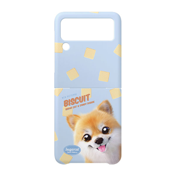 Tan the Pomeranian’s Biscuit New Patterns Hard Case for ZFLIP series