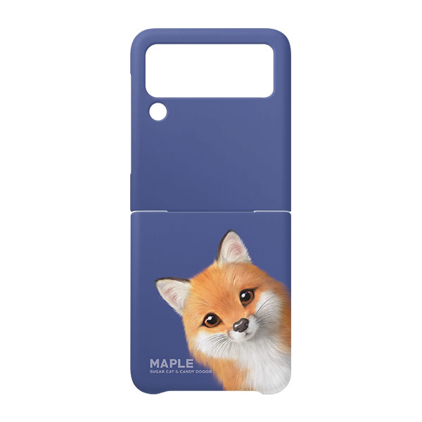 Maple the Red Fox Peekaboo Hard Case for ZFLIP series