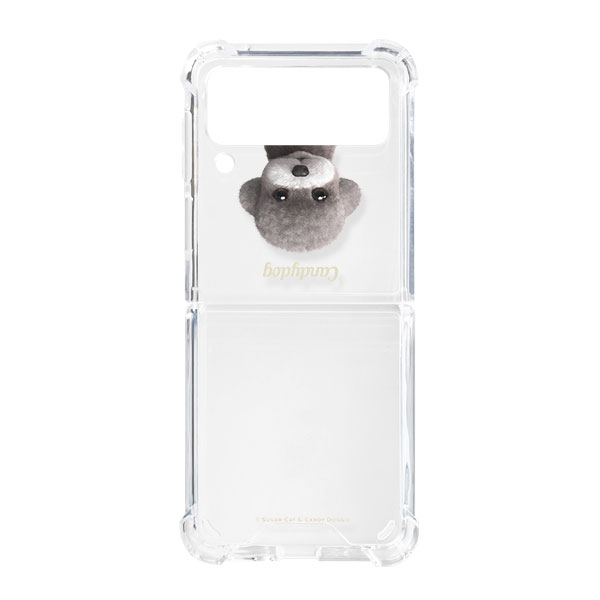 Earlgray the Poodle Simple Shockproof Gelhard Case for ZFLIP series