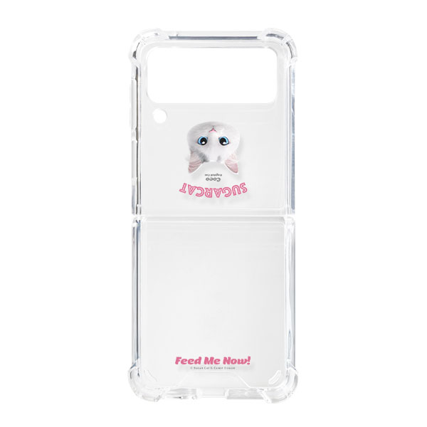Coco the Ragdoll Feed Me Shockproof Gelhard Case for ZFLIP series