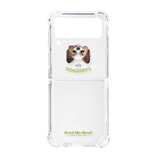 Jerry the Papillon Feed Me Shockproof Gelhard Case for ZFLIP series