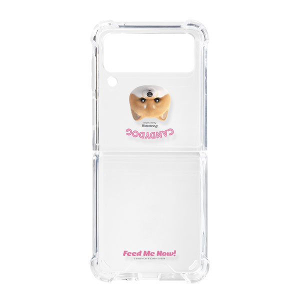 Pommy the Pomeranian Feed Me Shockproof Gelhard Case for ZFLIP series