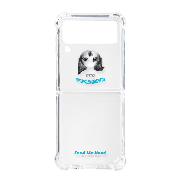 Porori the Border Collie Feed Me Shockproof Gelhard Case for ZFLIP series