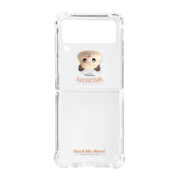 Pudding the Hamster Feed Me Shockproof Gelhard Case for ZFLIP series
