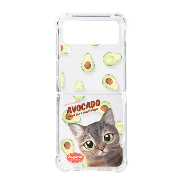 Lucy’s Avocado New Patterns Shockproof Gelhard Case for ZFLIP series