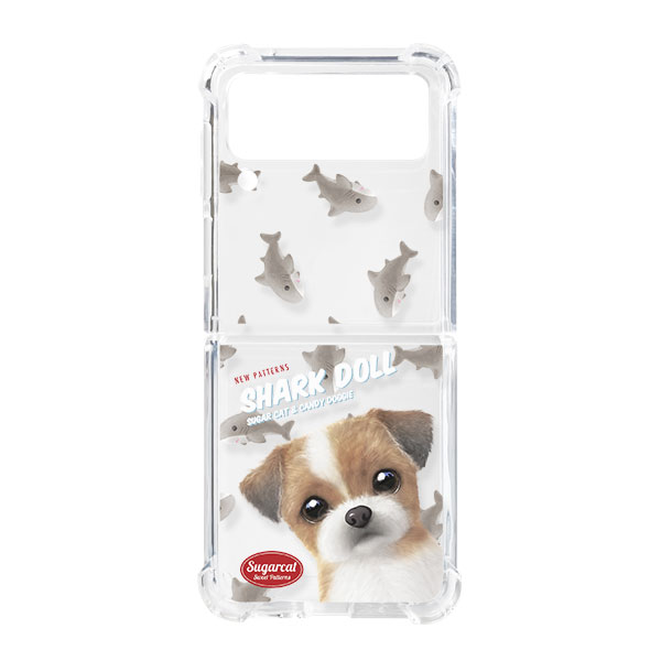 Peace the Shih Tzu’s Shark Doll New Patterns Shockproof Gelhard Case for ZFLIP series