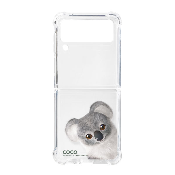 Coco the Koala Peekaboo Shockproof Gelhard Case for ZFLIP series