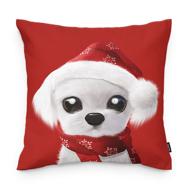 Santa Kkoong Throw Pillow