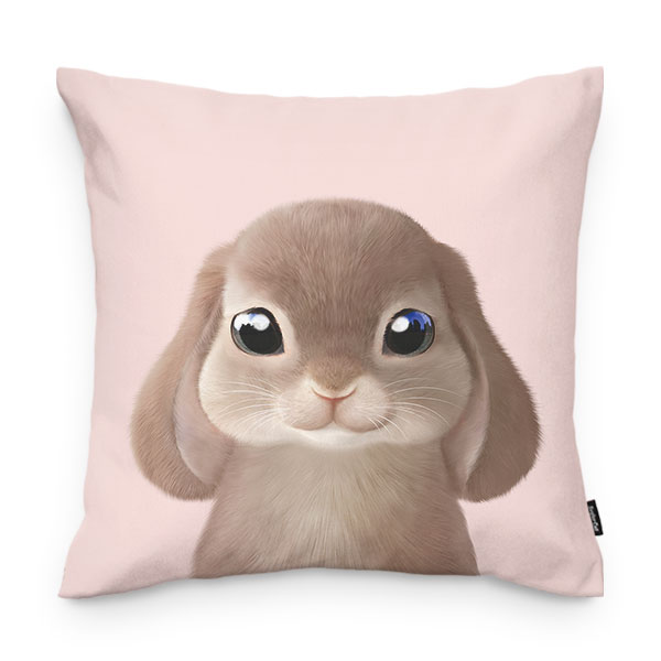 Daisy the Rabbit Throw Pillow
