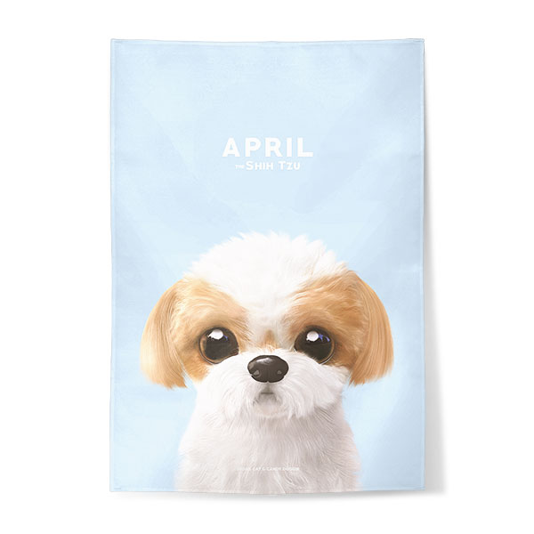 April Fabric Poster