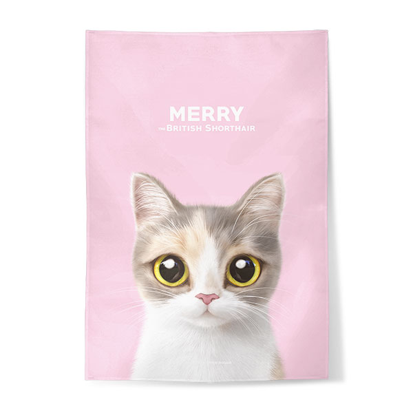 Merry Fabric Poster
