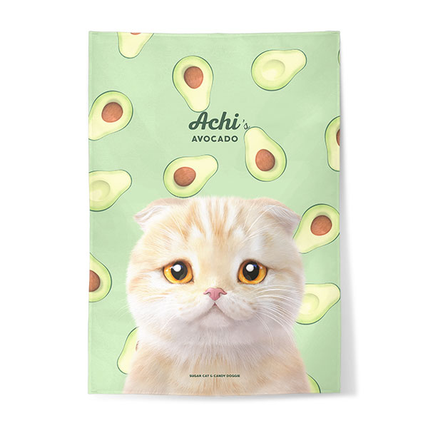 Achi’s Avocado Fabric Poster