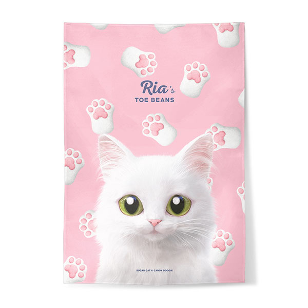 Ria’s Toe Beans Fabric Poster