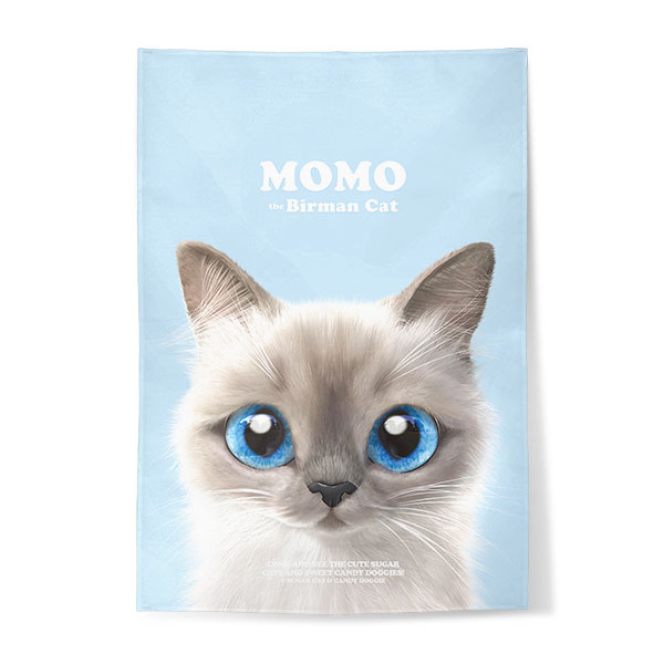 Momo Retro Fabric Poster