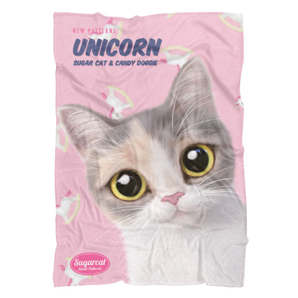 Merry’s Unicorn New Patterns Fleece Blanket