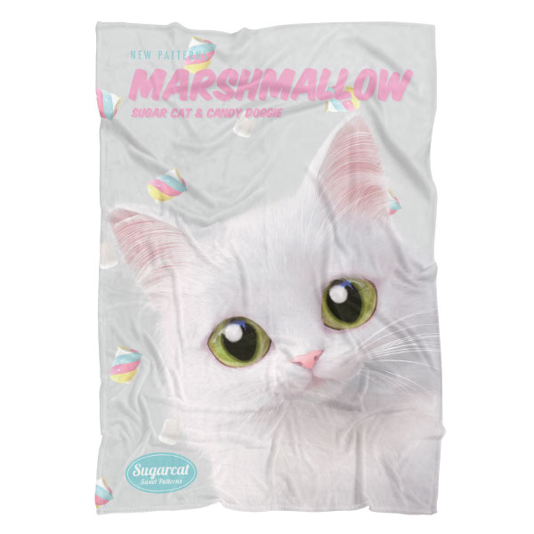Ria’s Marshmallow New Patterns Fleece Blanket