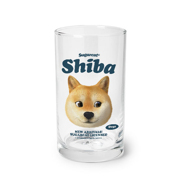Doge the Shiba Inu TypeFace Cool Glass