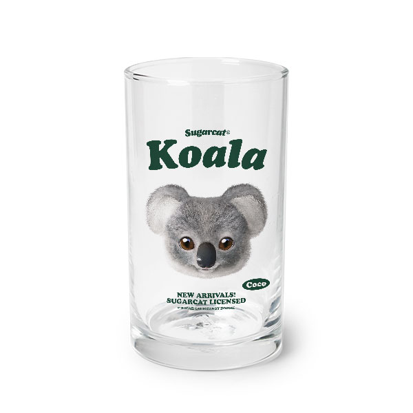 Coco the Koala TypeFace Cool Glass