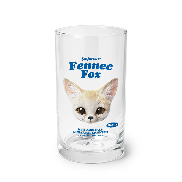 Denny the Fennec fox TypeFace Cool Glass