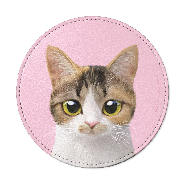Mingky Leather Coaster