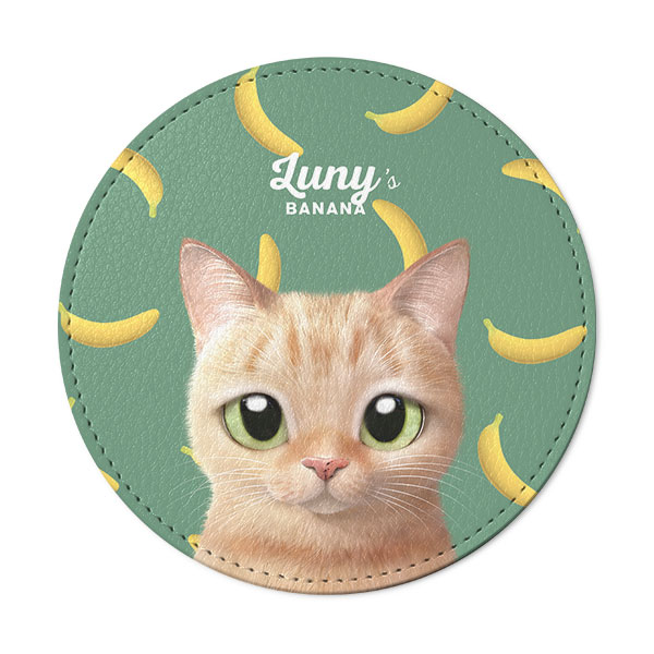 Luny’s Banana Leather Coaster