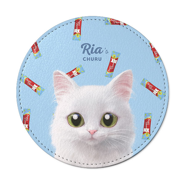 Ria’s Churu Leather Coaster