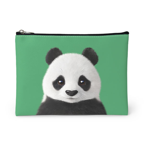 Pang the Giant Panda Leather Pouch