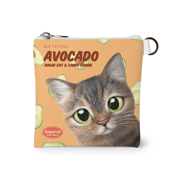 Lucy’s Avocado New Patterns Mini Flat Pouch