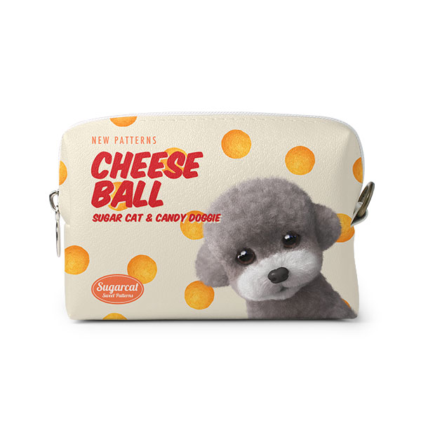 Earlgray the Poodle&#039;s Cheese Ball New Patterns Mini Volume Pouch