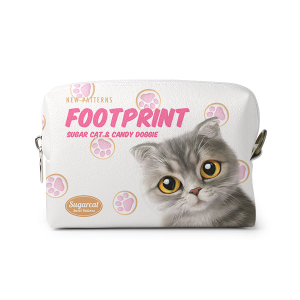 Rion’s Footprint Cookie New Patterns Mini Volume Pouch