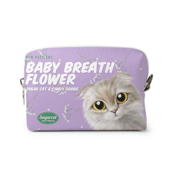 Ruda’s Baby Breath Flower New Patterns Mini Volume Pouch