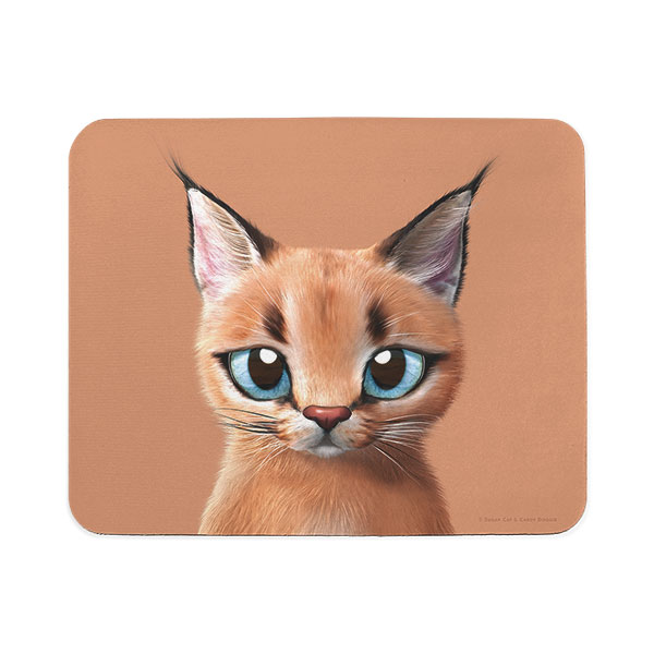 Cali the Caracal Mouse Pad