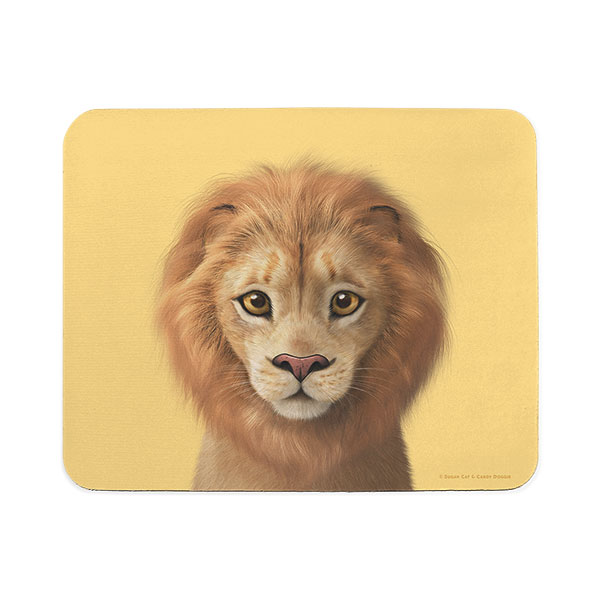 Lager the Lion Mouse Pad