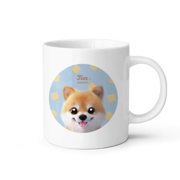 Tan the Pomeranian’s Biscuit Mug