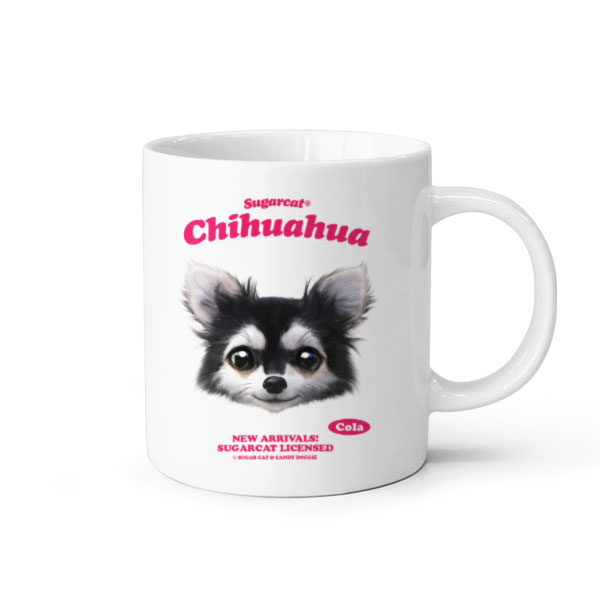 Cola the Chihuahua TypeFace Mug