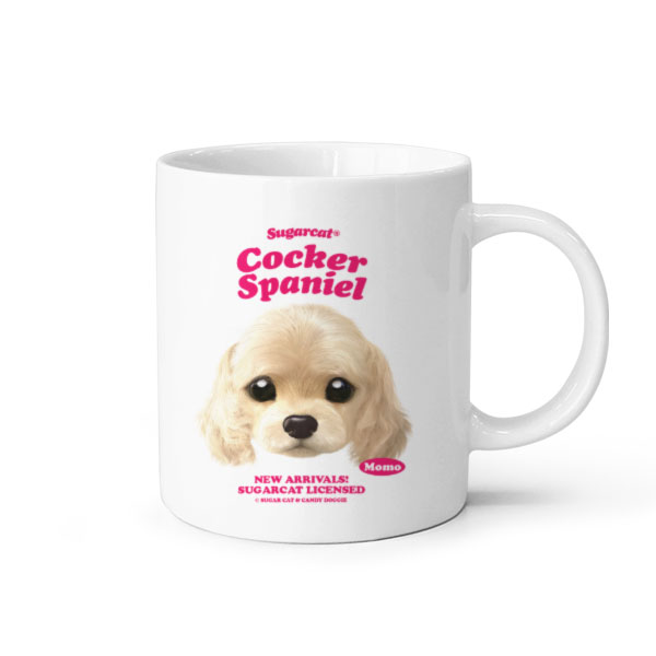 Momo the Cocker Spaniel TypeFace Mug