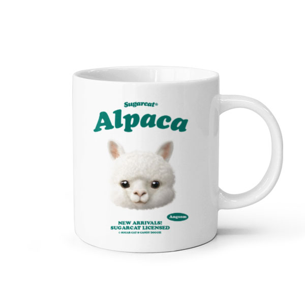 Angsom the Alpaca TypeFace Mug