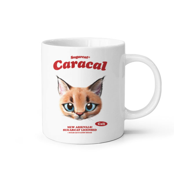 Cali the Caracal TypeFace Mug