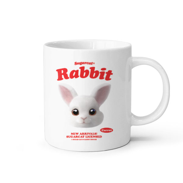 Carrot the Rabbit TypeFace Mug