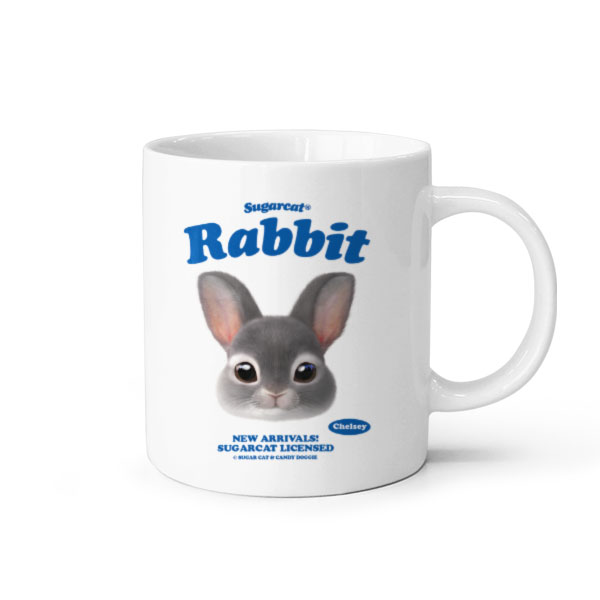 Chelsey the Rabbit TypeFace Mug