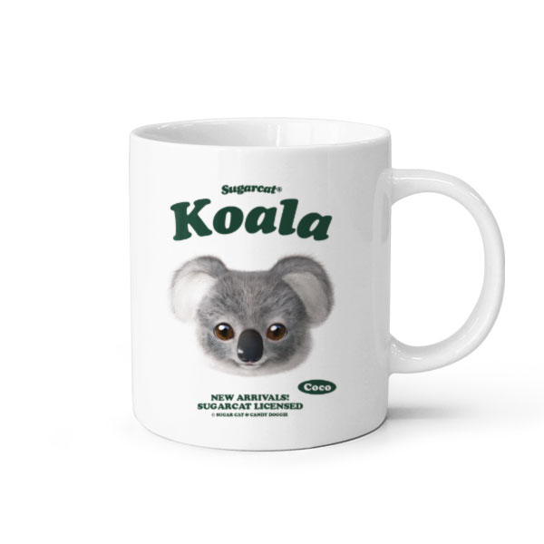 Coco the Koala TypeFace Mug