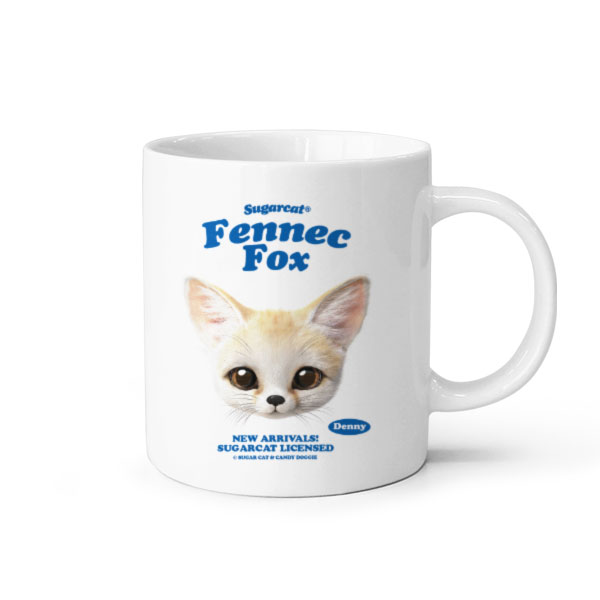 Denny the Fennec fox TypeFace Mug